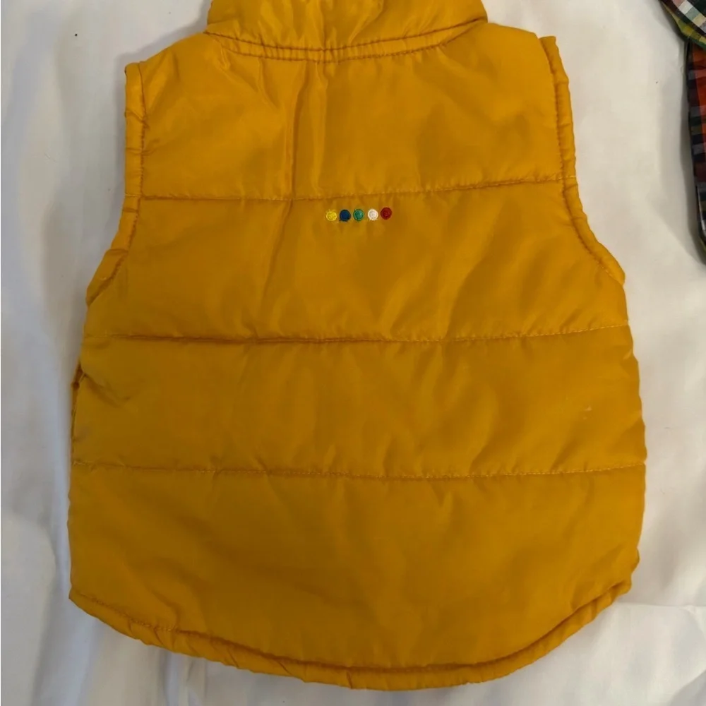 Coogi 3 Piece Outfit includes vest, button down shirt, and jeans. Size 12M